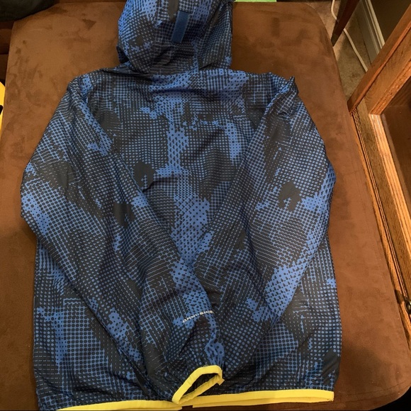 Columbia Vivid Blue Energy Dot Pixel Grabber Jacket - Picture 2 of 7